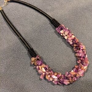 Amethyst necklace
